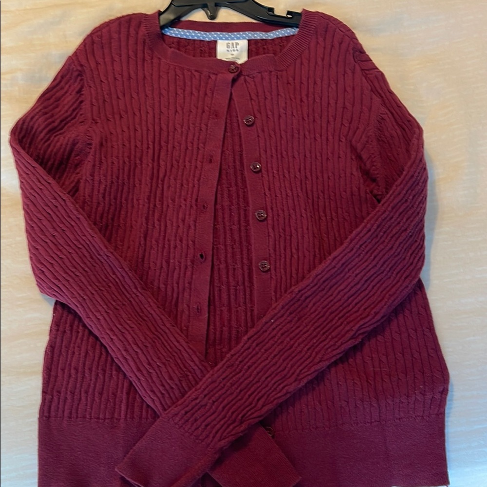 GAP Women's Burgundy Sweater